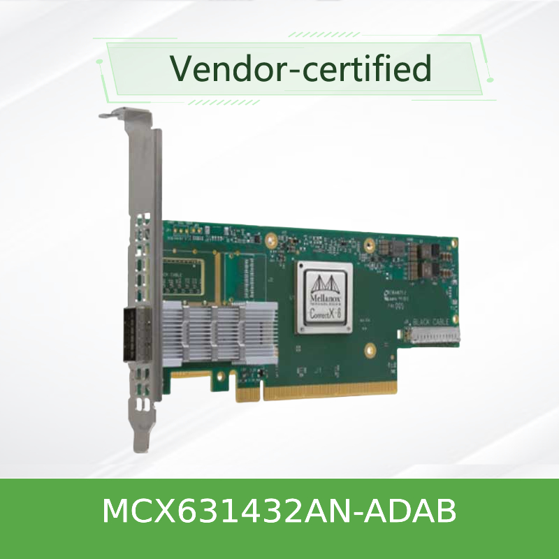NVIDIA ConnectX-6 Lx MCX631432AN-ADAB 25/50GbE OCP 3.0 स्मार्टNIC RoCE और IPsec एन्क्रिप्शन के साथ