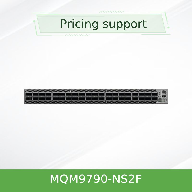 Mellanox MQM9790-NS2F 64-पोर्ट 400Gb/s InfiniBand स्विच UFM सॉफ्टवेयर परिभाषित कपड़े के लिए बाहरी रूप से प्रबंधित