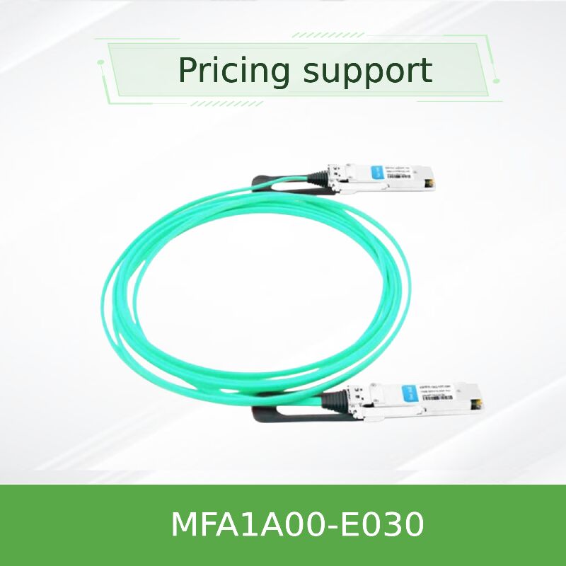 मेलानॉक्स MFA1A00-E030 100Gb/s QSFP28 EDR एक्टिव ऑप्टिकल केबल 30m इन्फिनीबैंड LSZH VCSEL