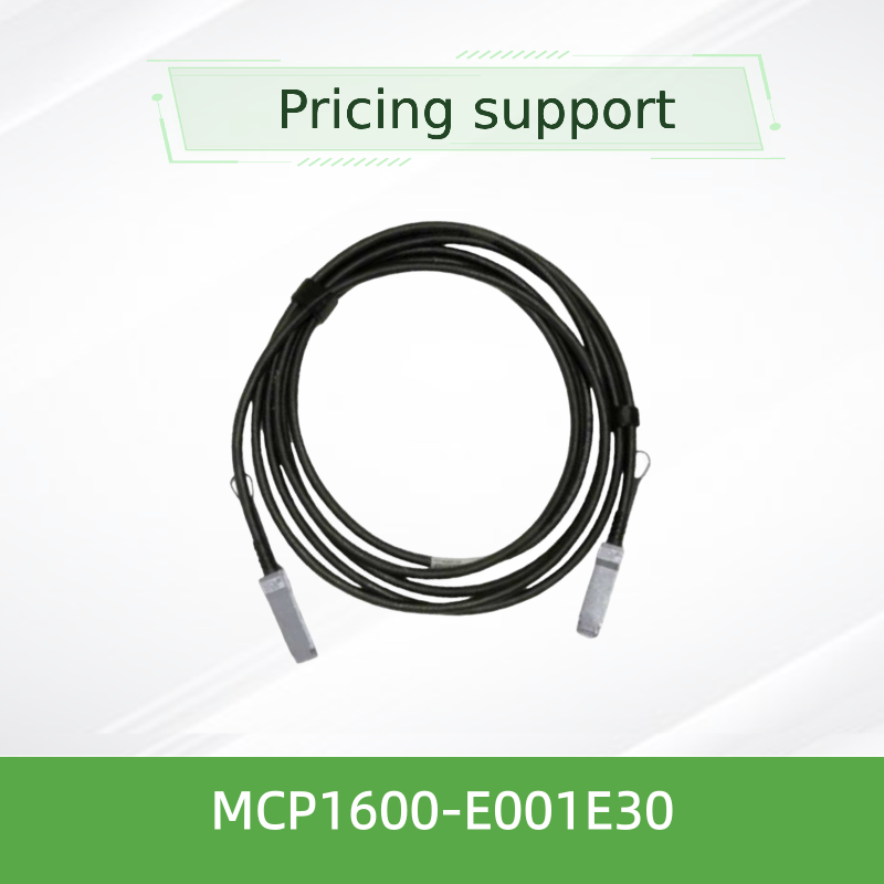 Mellanox MCP1600-E001E30 100Gb/s QSFP28 निष्क्रिय तांबा डीएसी