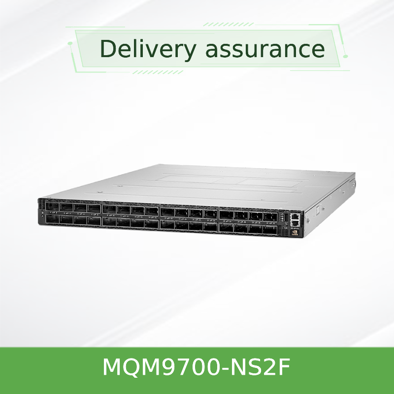 NVIDIA क्वांटम-2 MQM9700-NS2F 400Gb/s इन्फिनीबैंड स्विच – 64-पोर्ट NDR, P2C एयरफ्लो, ऑन-बोर्ड मैनेजमेंट